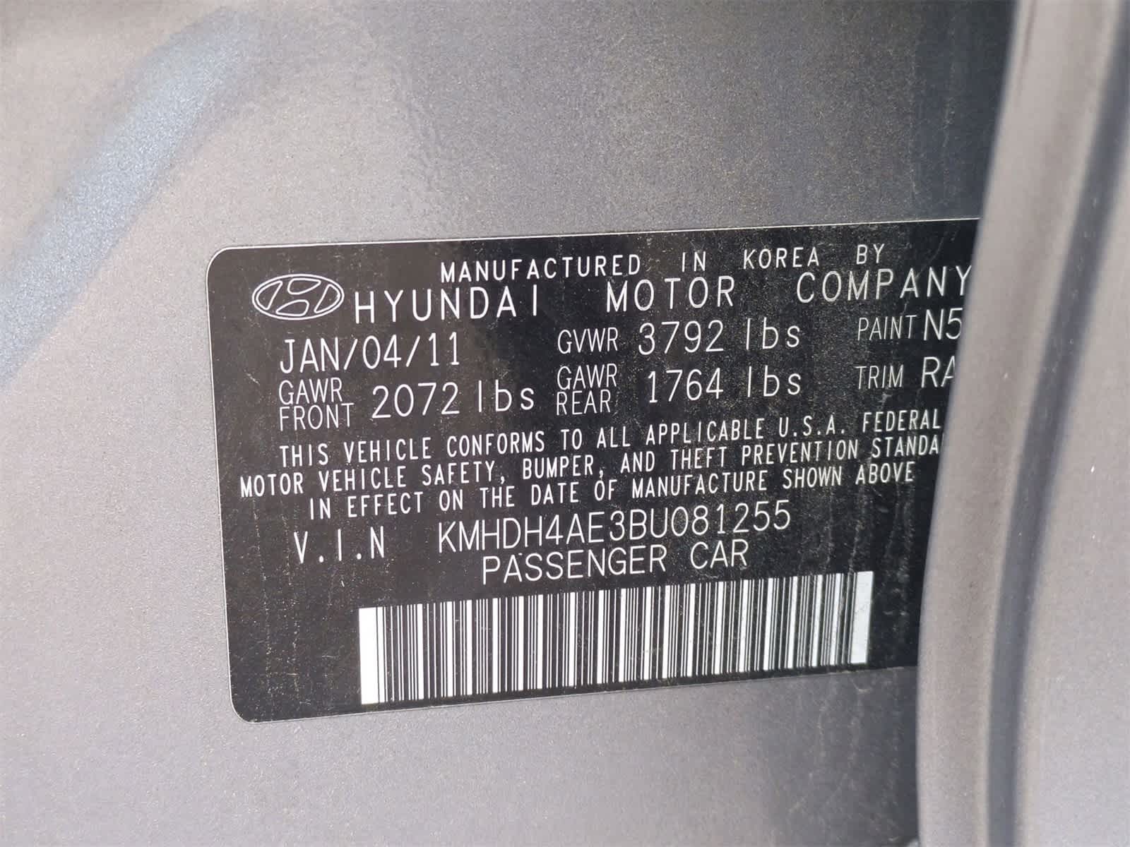 Thumbnail: 2011 Hyundai Elantra - 30