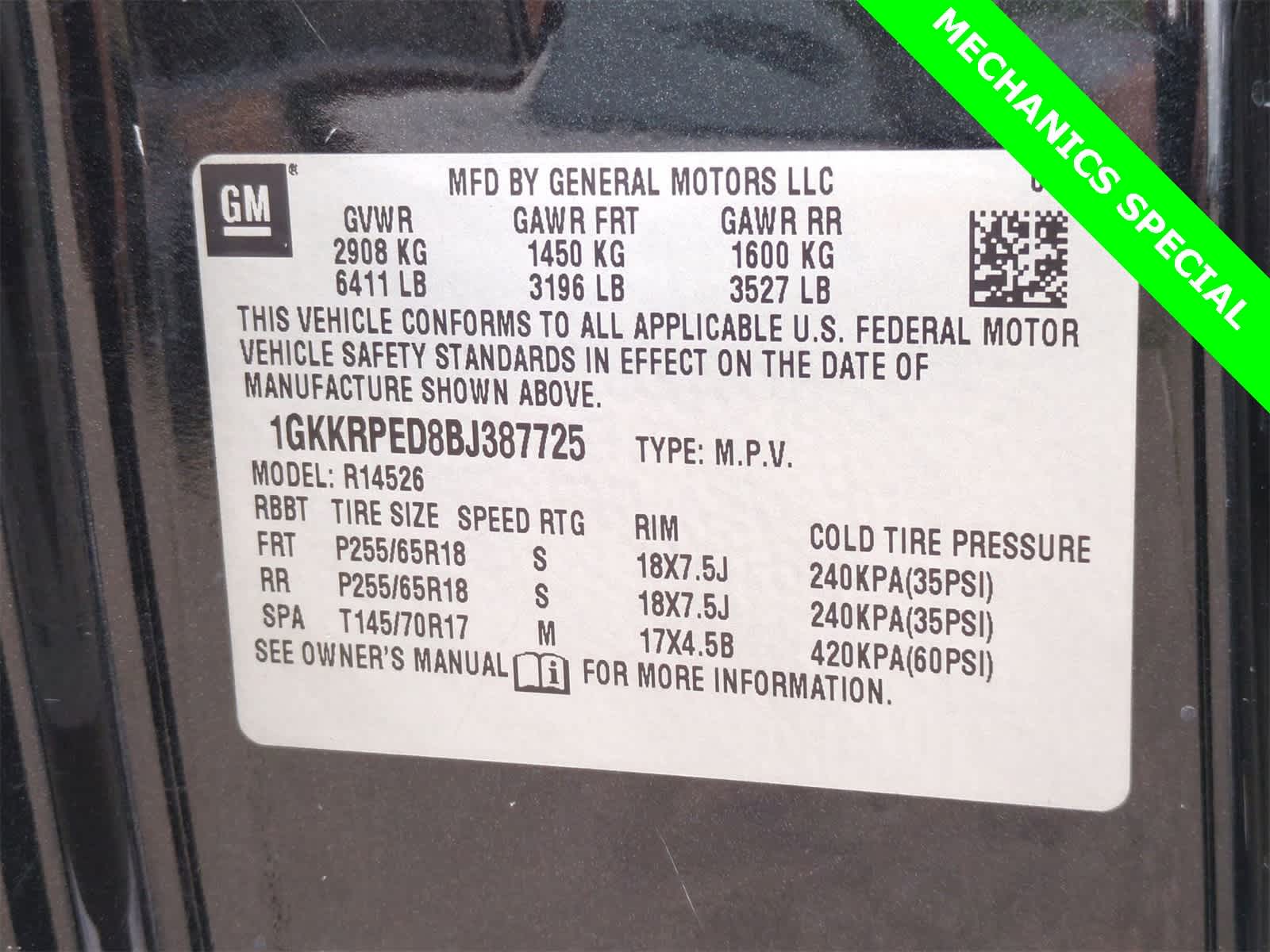 Thumbnail: 2011 GMC Acadia - 28