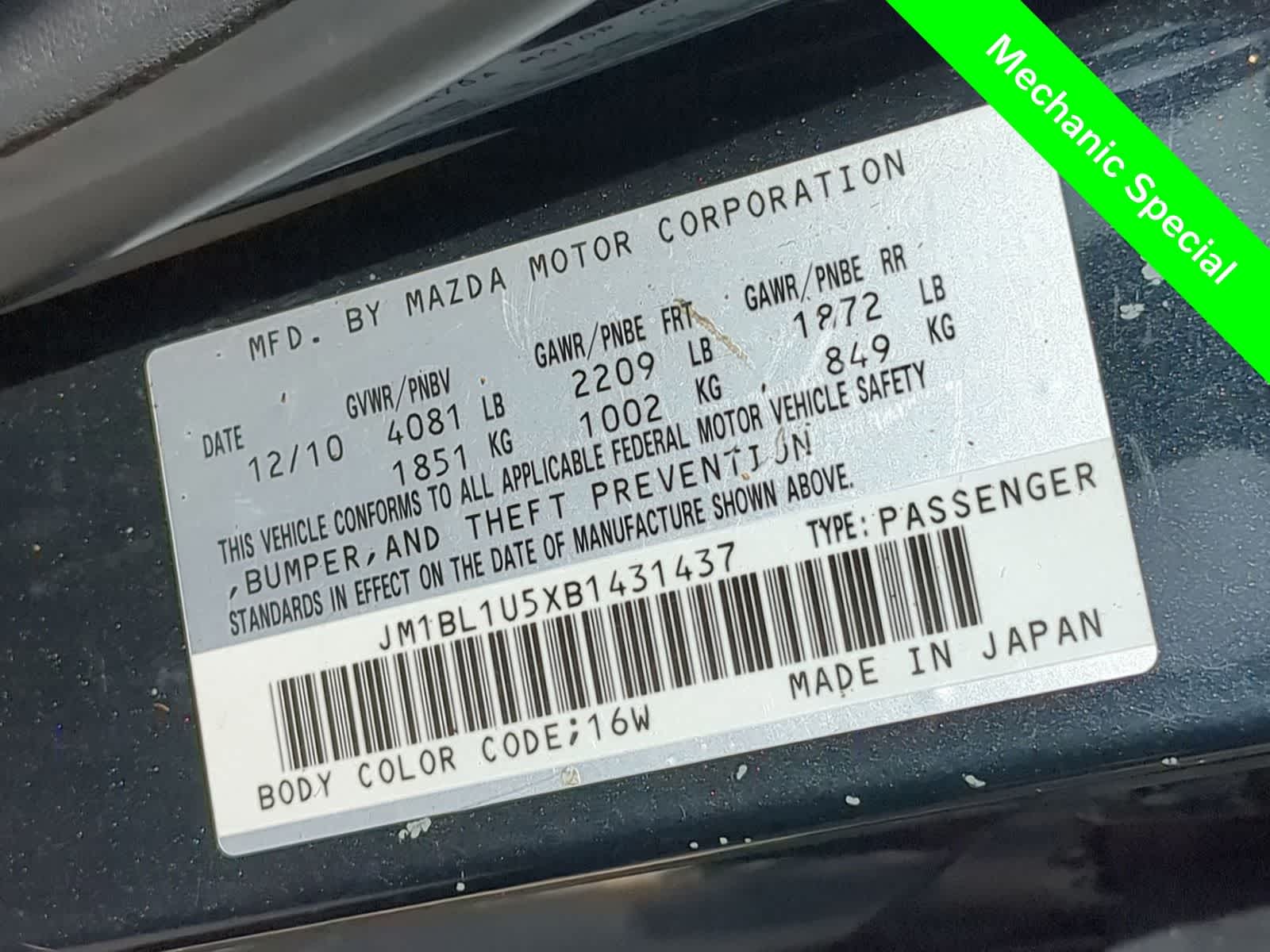 Thumbnail: 2011 Mazda Mazda3 - 32