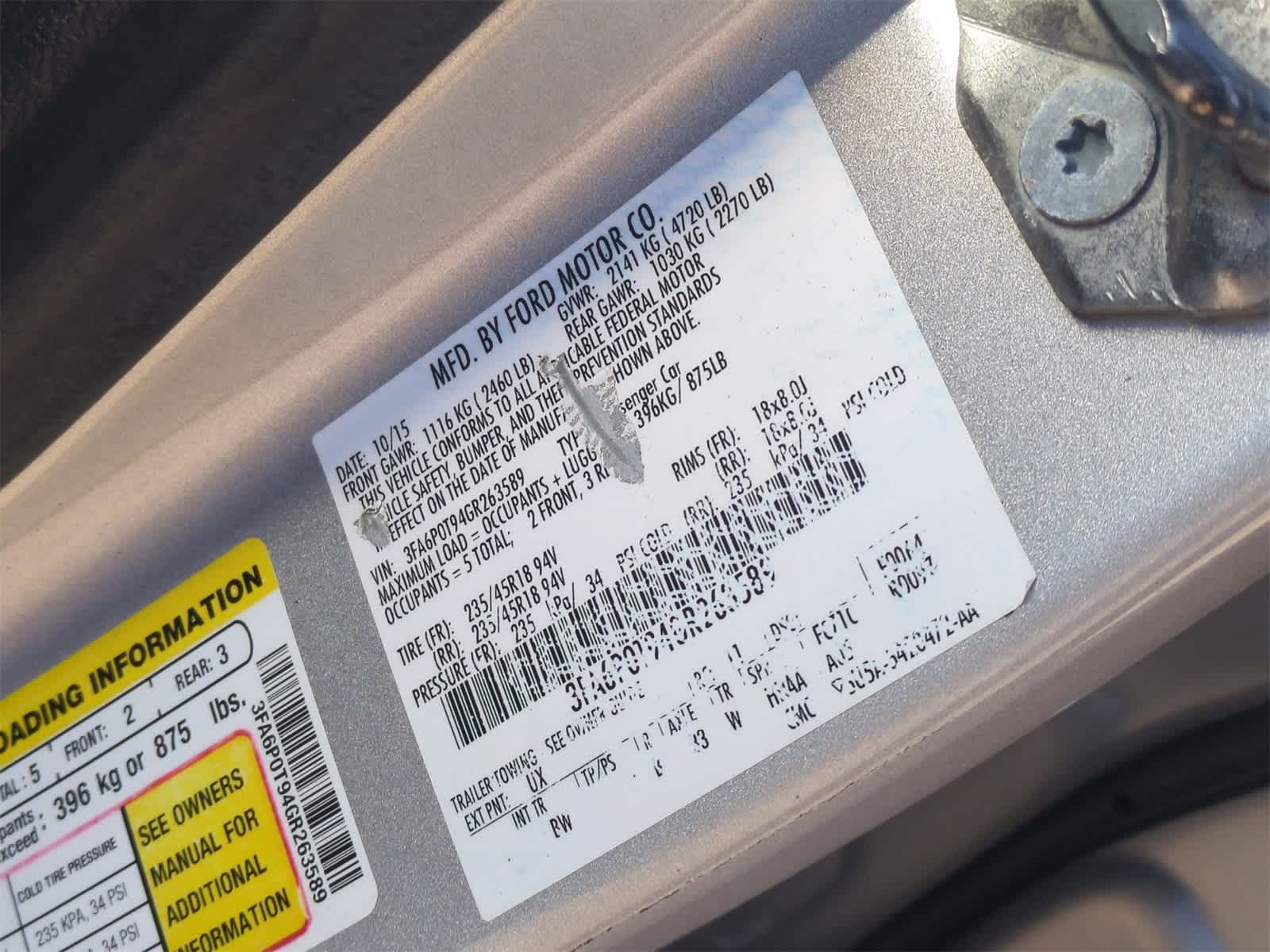 Thumbnail: 2016 Ford Fusion - 35