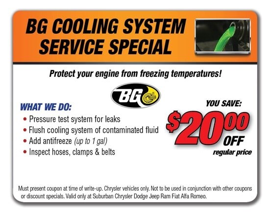 Coupons For Mopar Parts And Service Suburban Chrysler