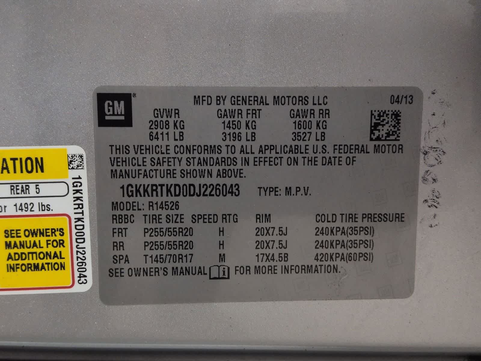 Thumbnail: 2013 GMC Acadia - 39