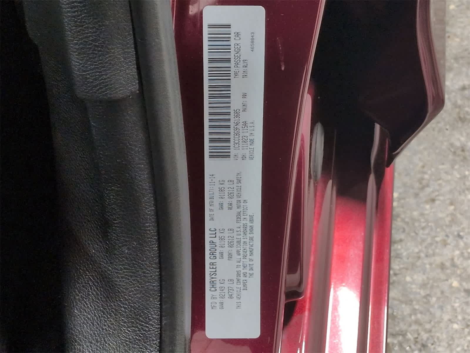 Thumbnail: 2015 Chrysler 200 - 34