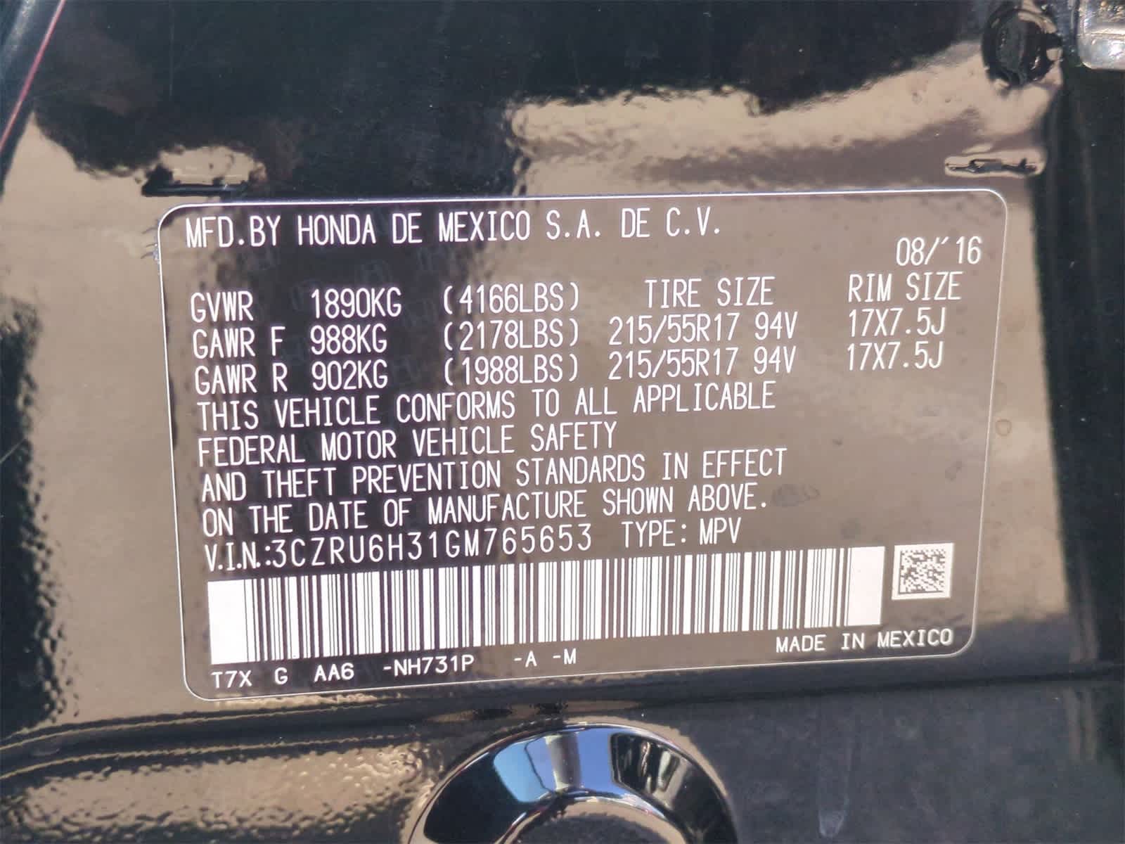 Thumbnail: 2016 Honda HR-V - 33