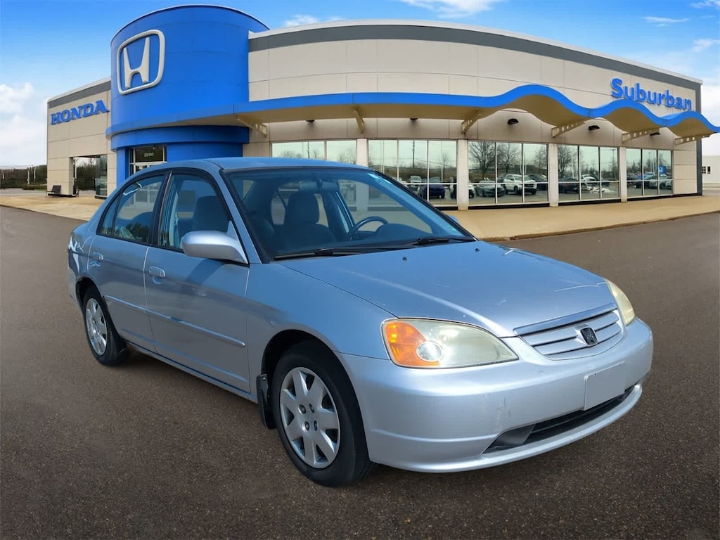 Used 2002 Honda Civic LX-G Sedan