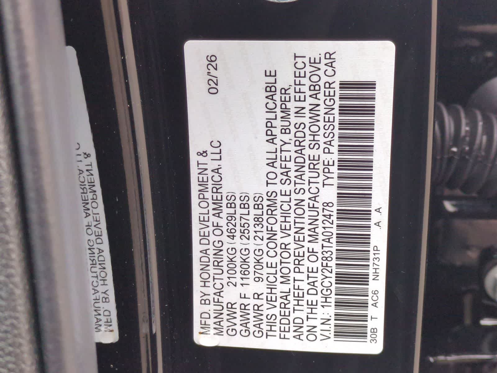 Thumbnail: 2026 Honda Accord - 38