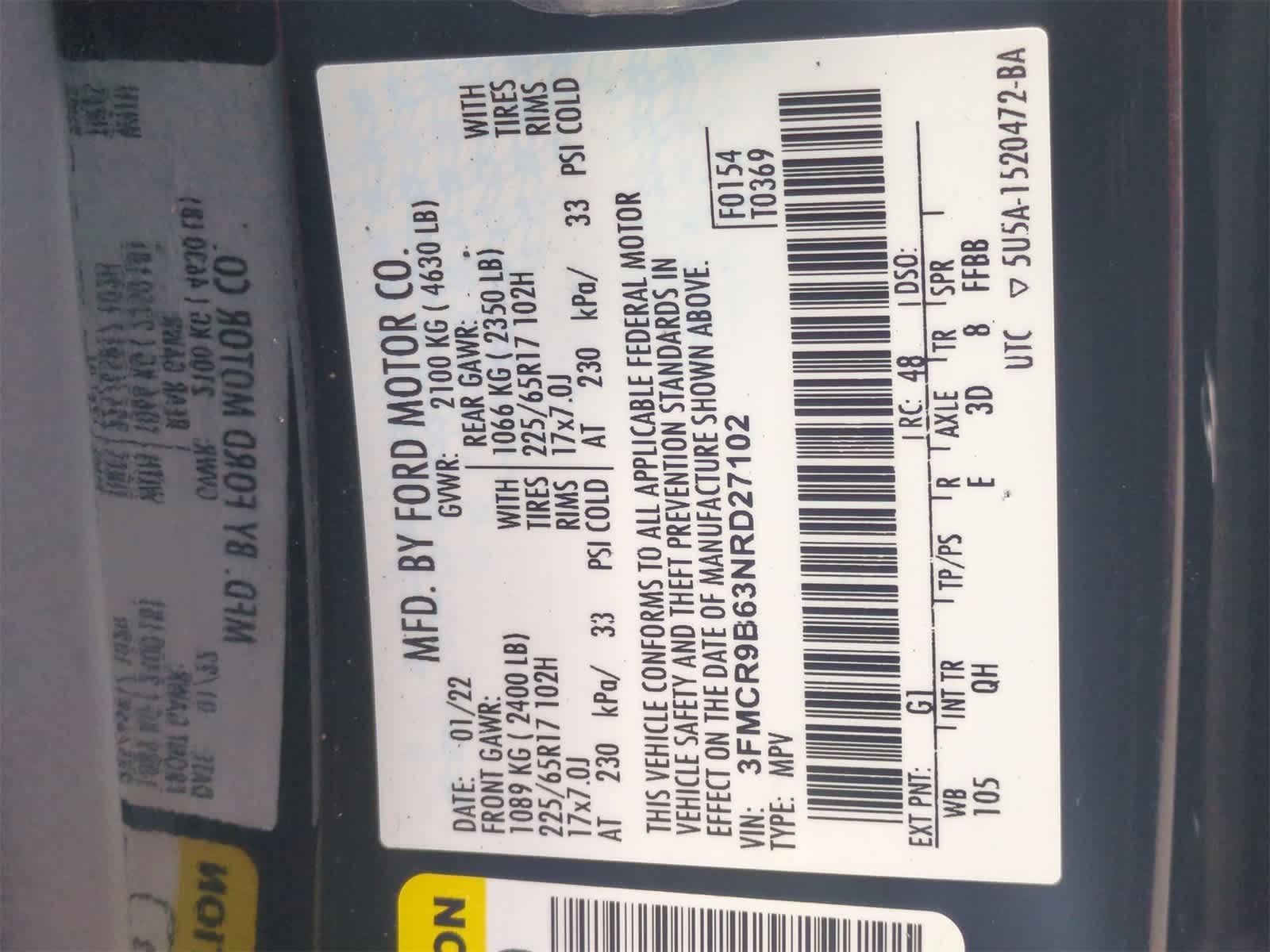 Thumbnail: 2022 Ford Bronco Sport - 34