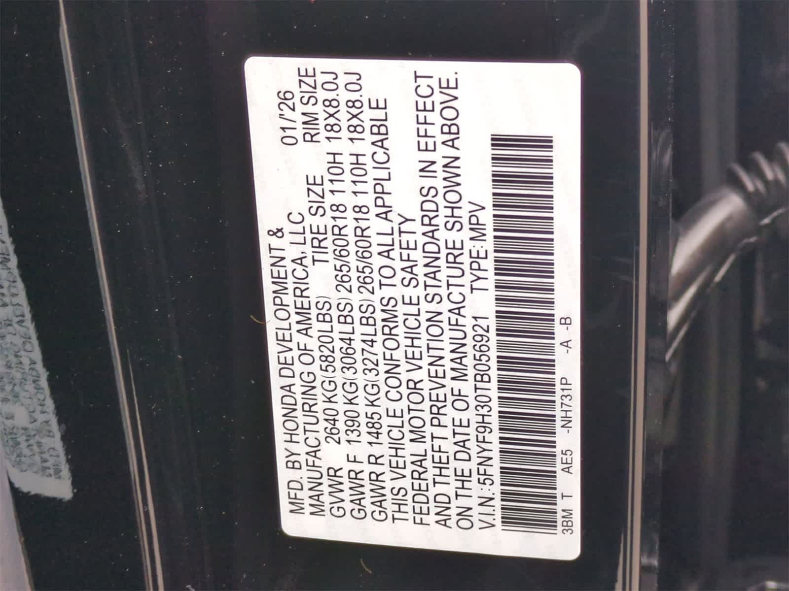 Thumbnail: 2026 Honda Passport - 35