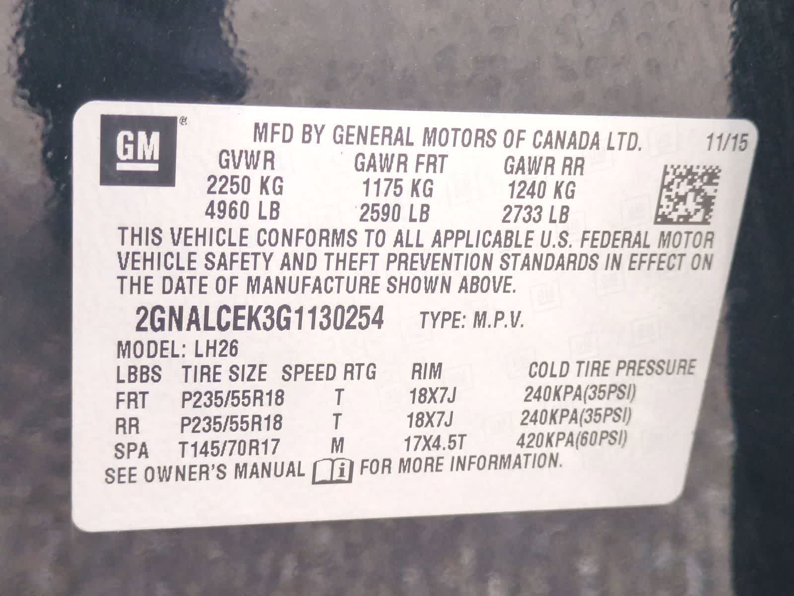 Thumbnail: 2016 Chevrolet Equinox - 34