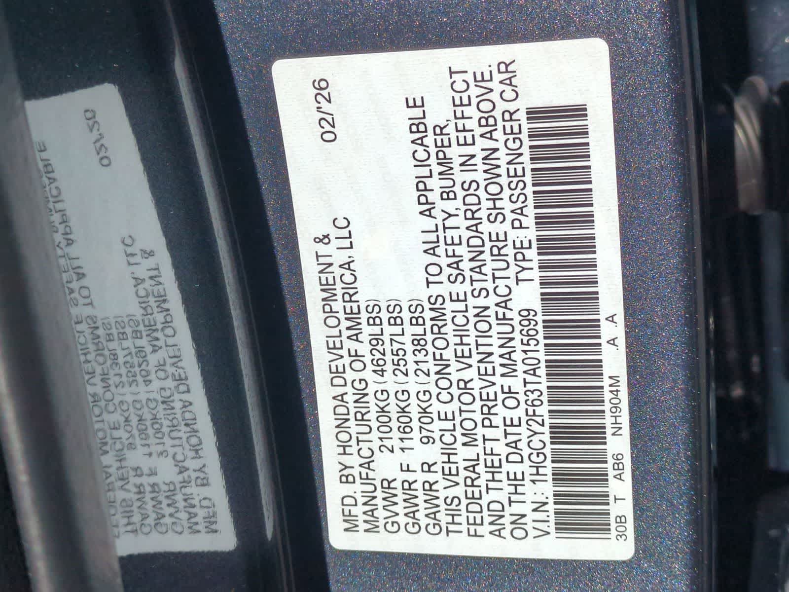 Thumbnail: 2026 Honda Accord - 36