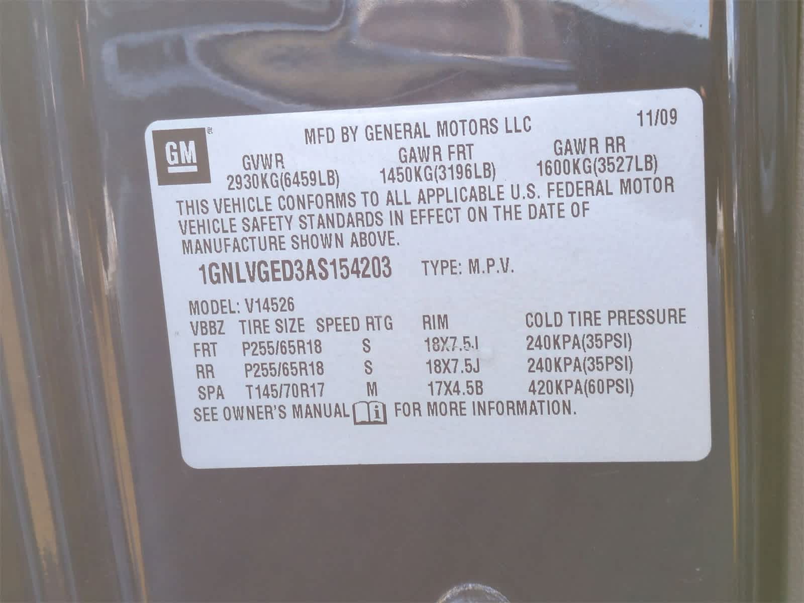 Thumbnail: 2010 Chevrolet Traverse - 36