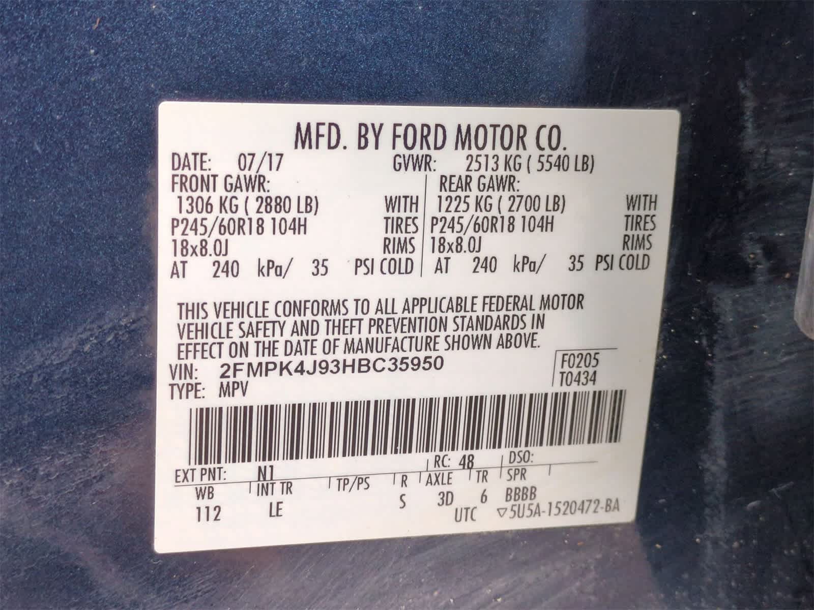 Thumbnail: 2017 Ford Edge - 34