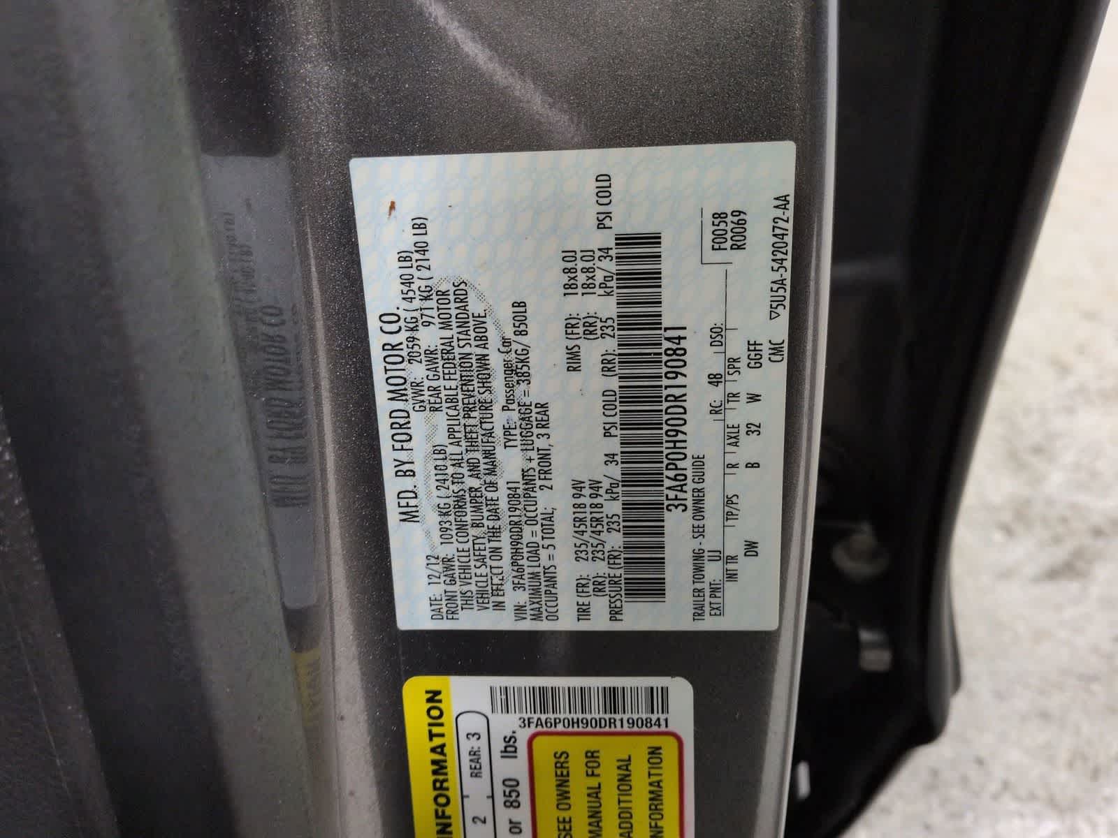 Thumbnail: 2013 Ford Fusion - 37