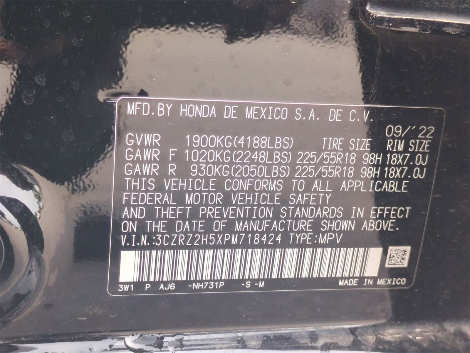 2023 Honda HR-V Sport 33