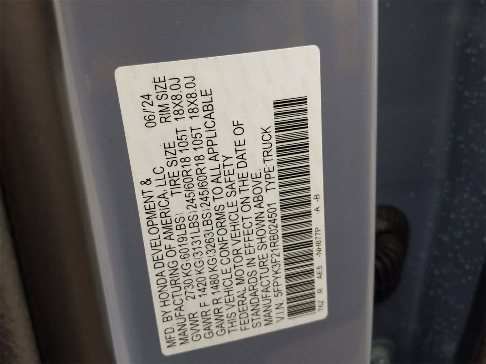 Thumbnail: 2024 Honda Ridgeline - 36