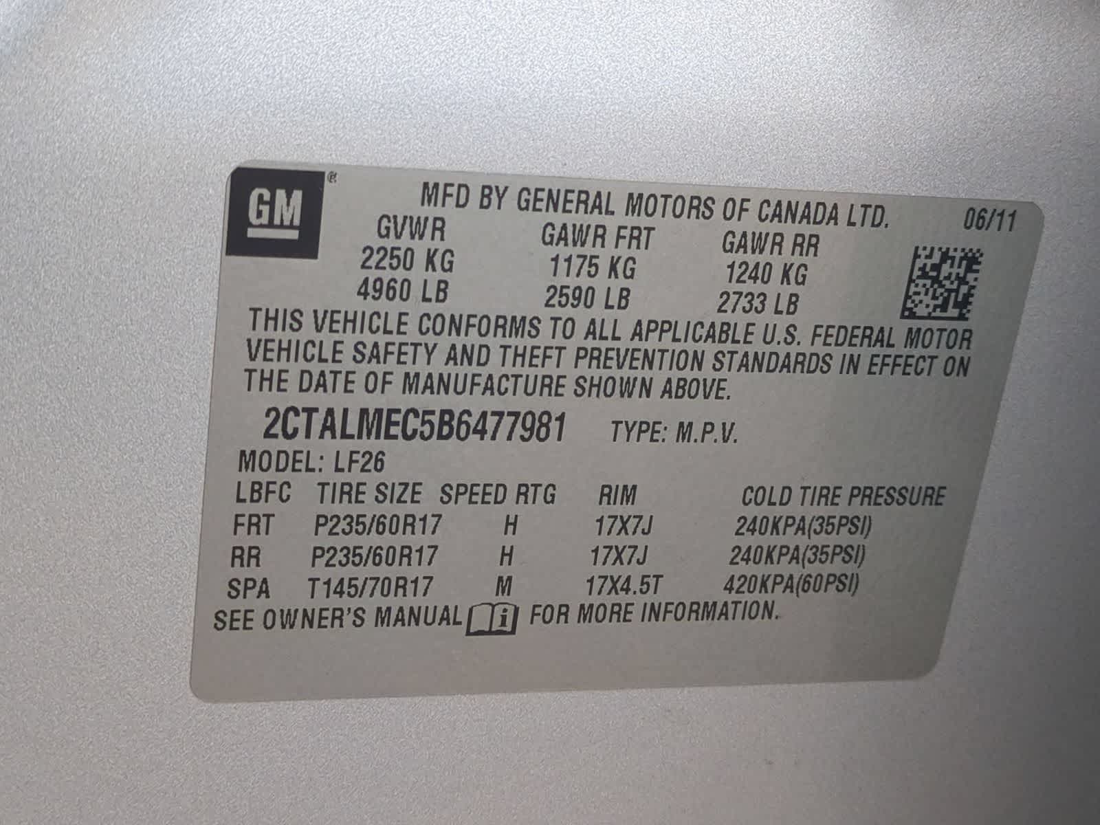 Thumbnail: 2011 GMC Terrain - 33