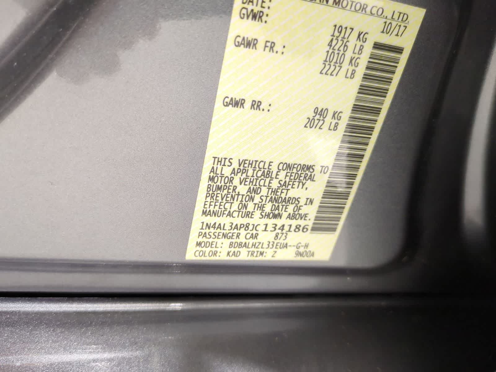 Thumbnail: 2018 Nissan Altima - 43