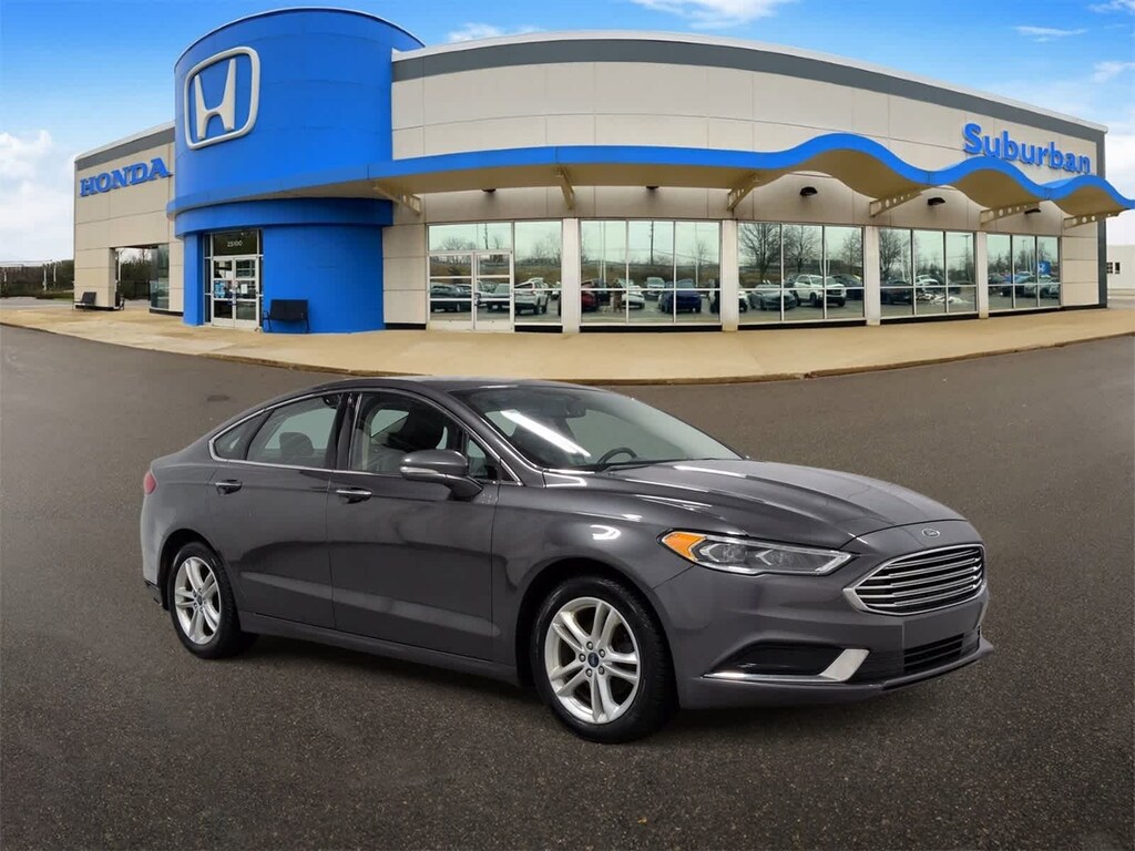 Used 2018 Ford Fusion SE Sedan