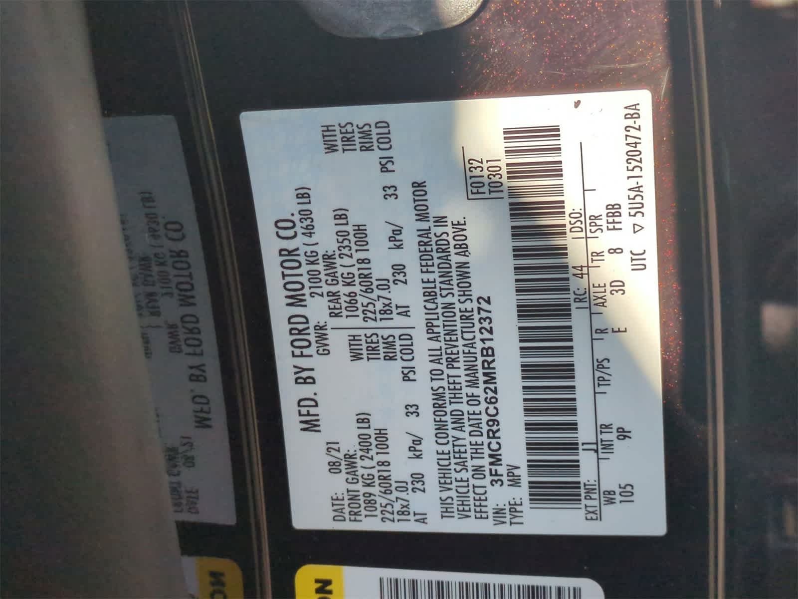 Thumbnail: 2021 Ford Bronco Sport - 34