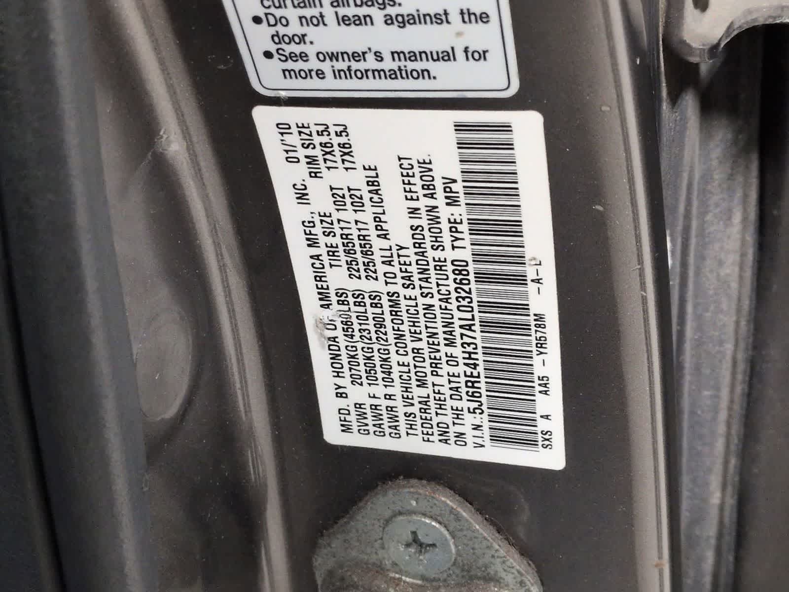 Thumbnail: 2010 Honda CR-V - 34