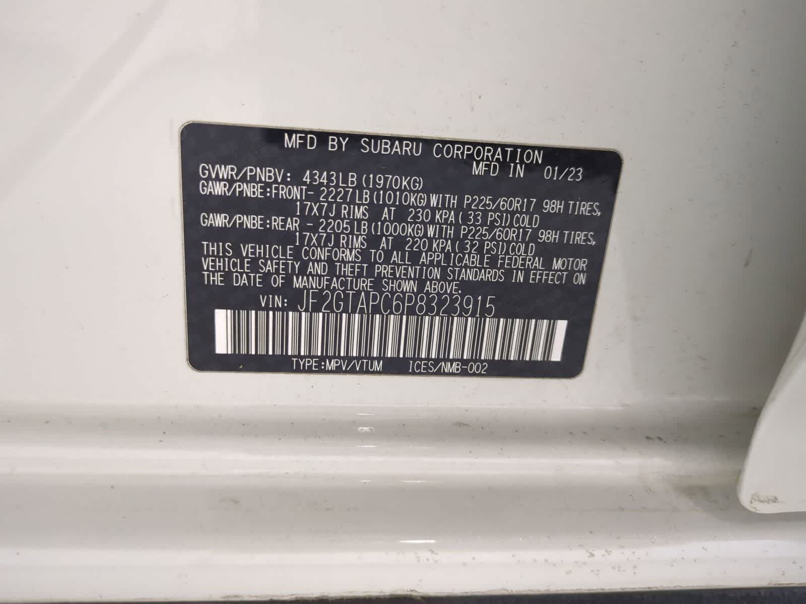 Thumbnail: 2023 Subaru Crosstrek - 35