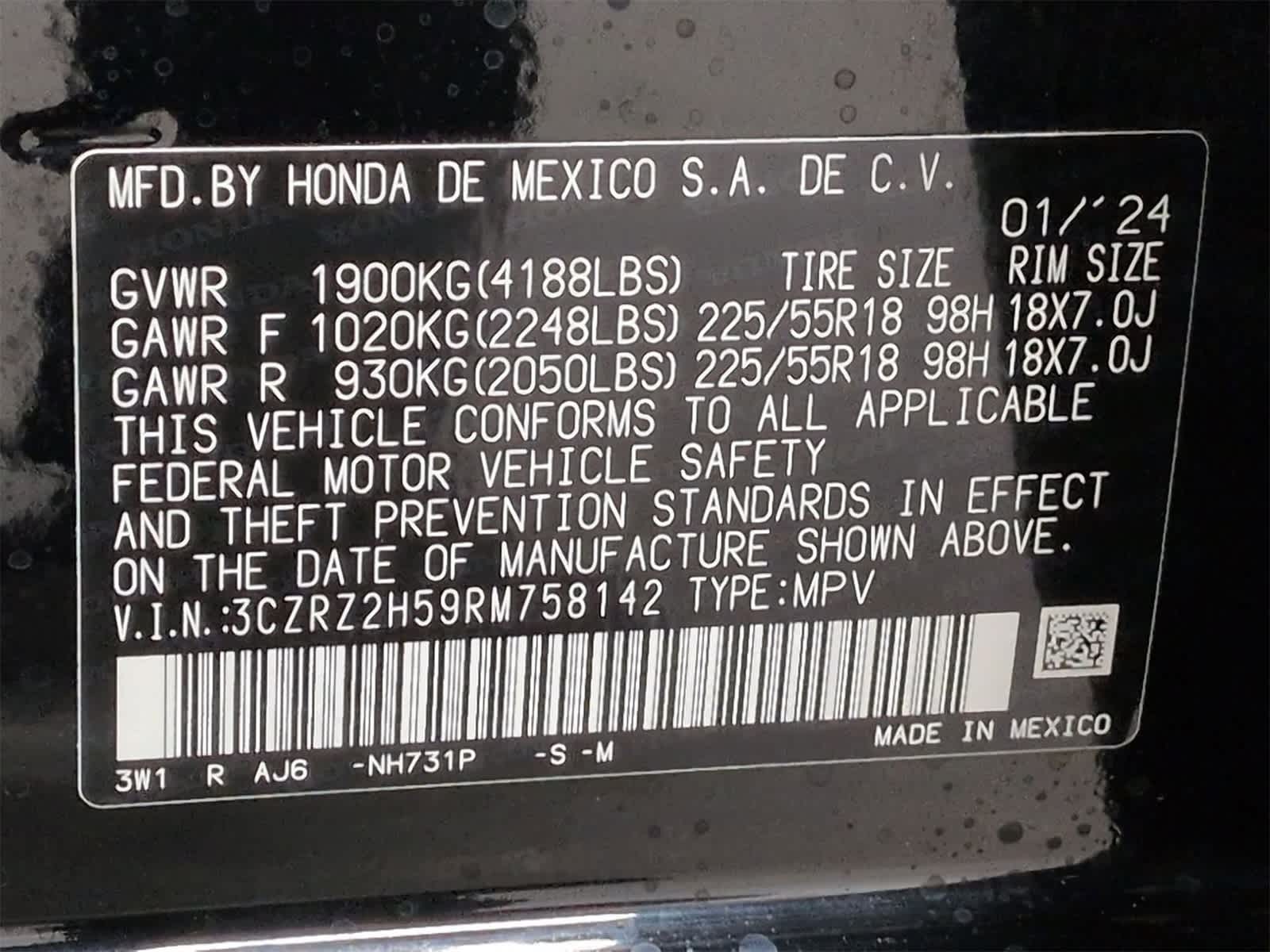 Thumbnail: 2024 Honda HR-V - 35