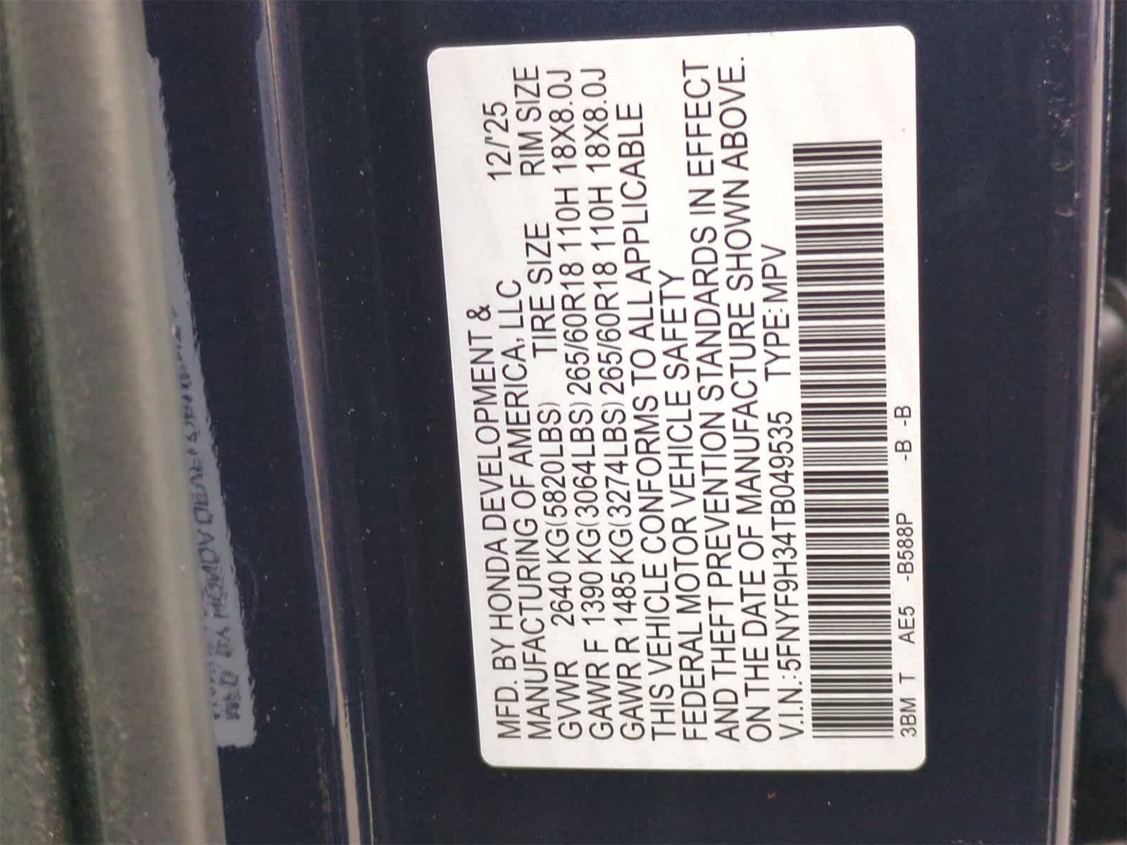 Thumbnail: 2026 Honda Passport - 35