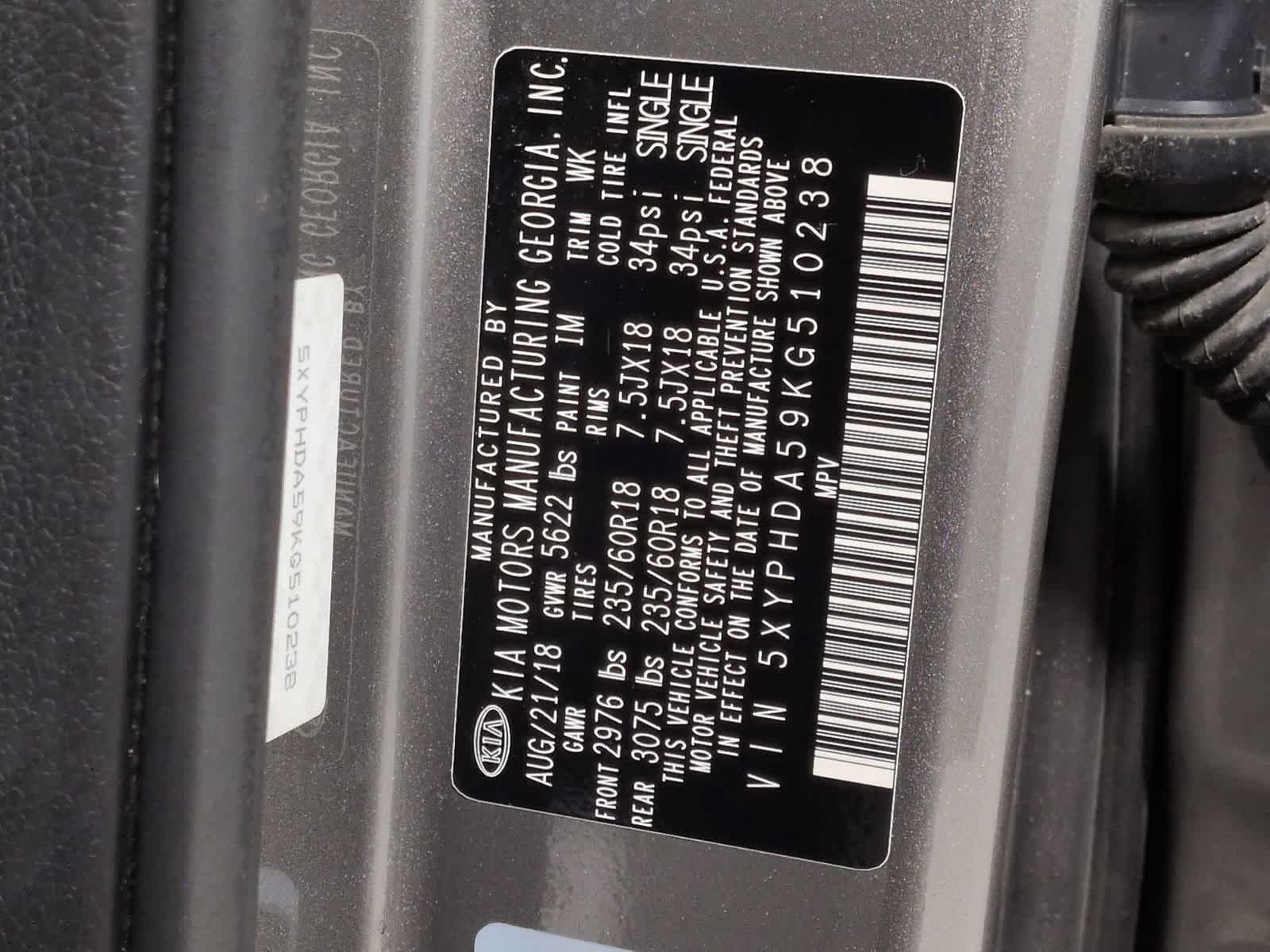 Thumbnail: 2019 Kia Sorento - 36