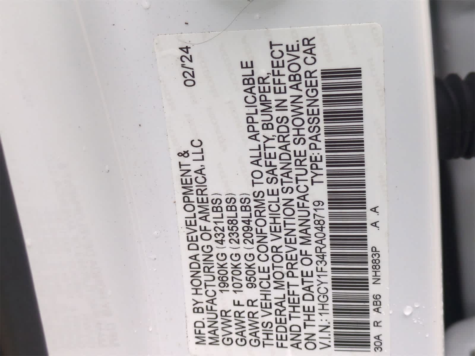 Thumbnail: 2024 Honda Accord - 36