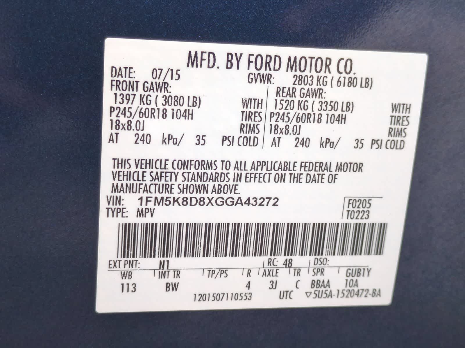 Thumbnail: 2016 Ford Explorer - 34