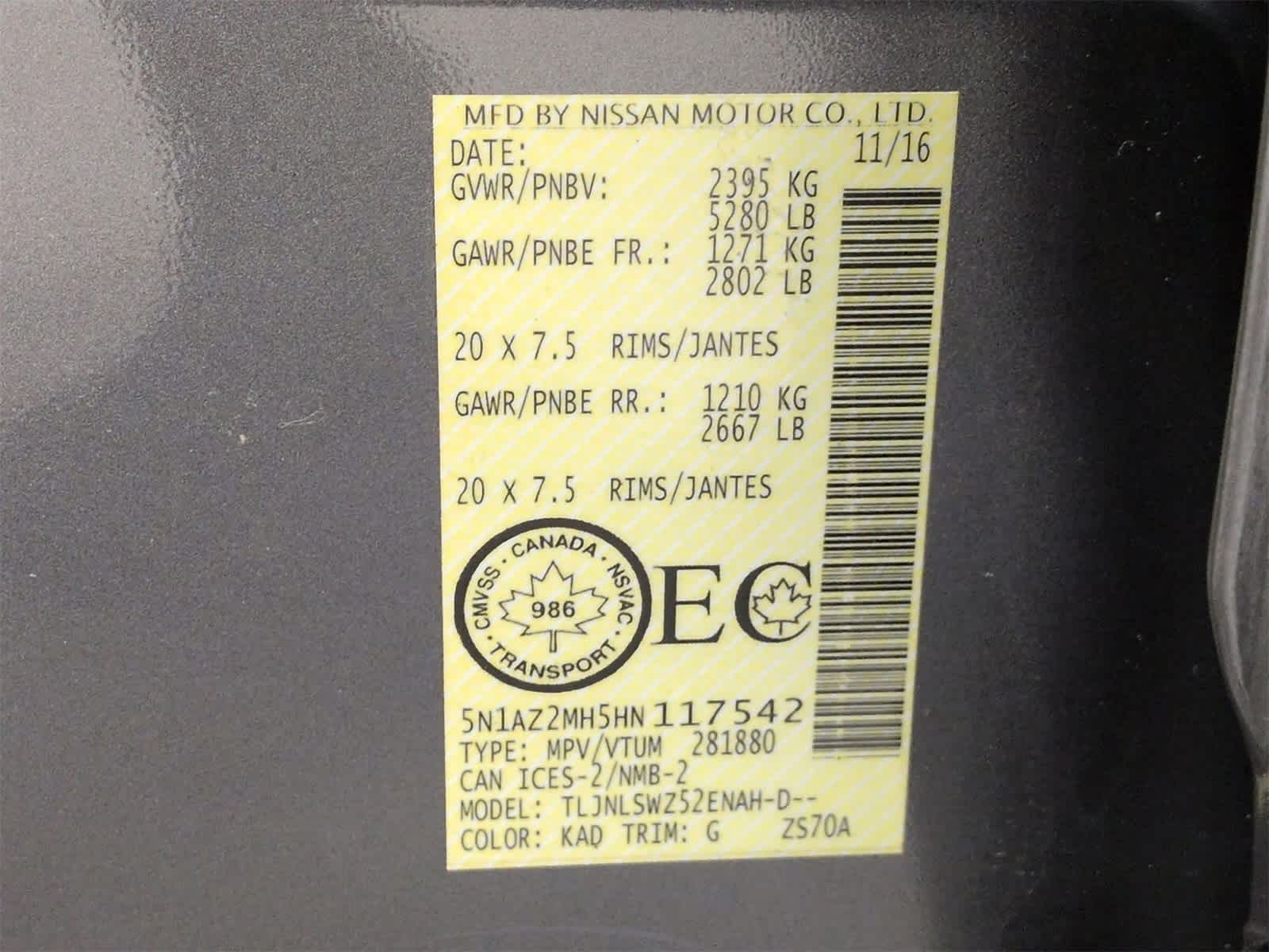 Thumbnail: 2017 Nissan Murano - 39