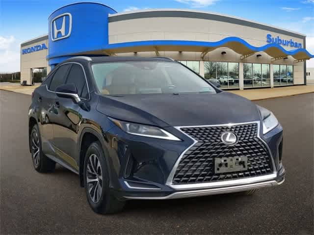 Used 2022 Lexus RX 350 with VIN 2T2HZMDA4NC358018 for sale in Farmington, MI