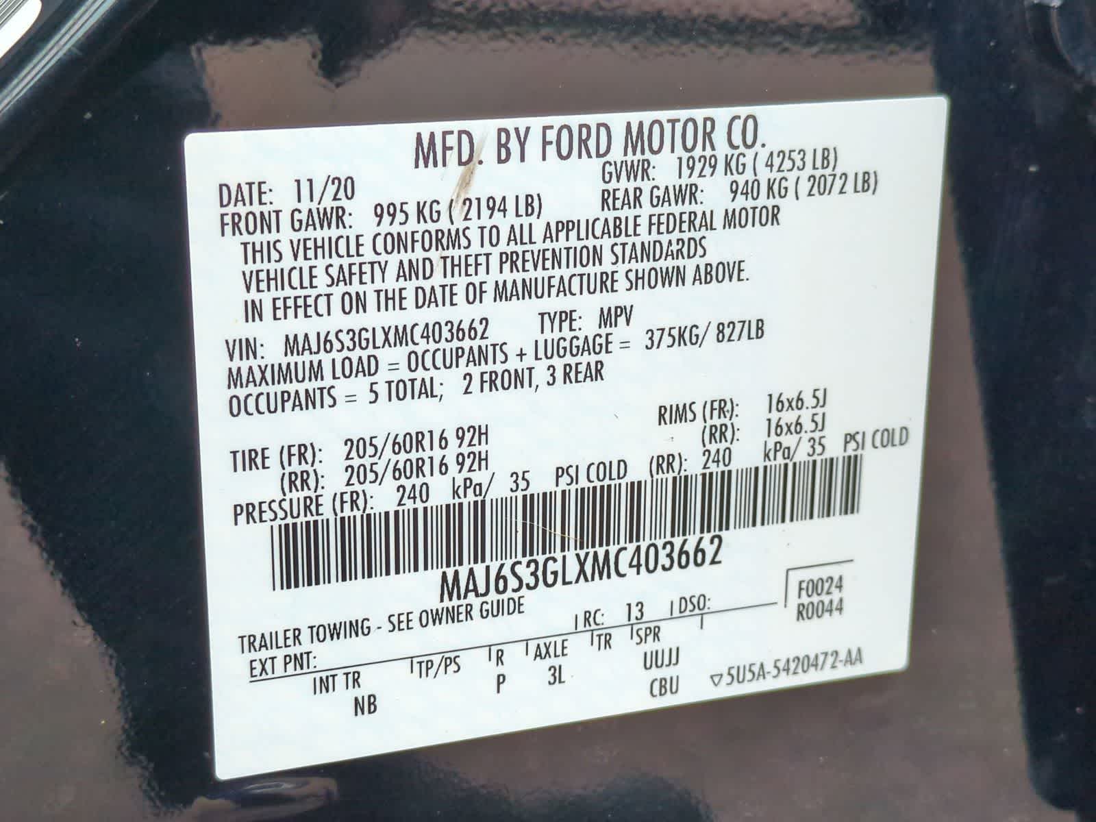 Thumbnail: 2021 Ford EcoSport - 34