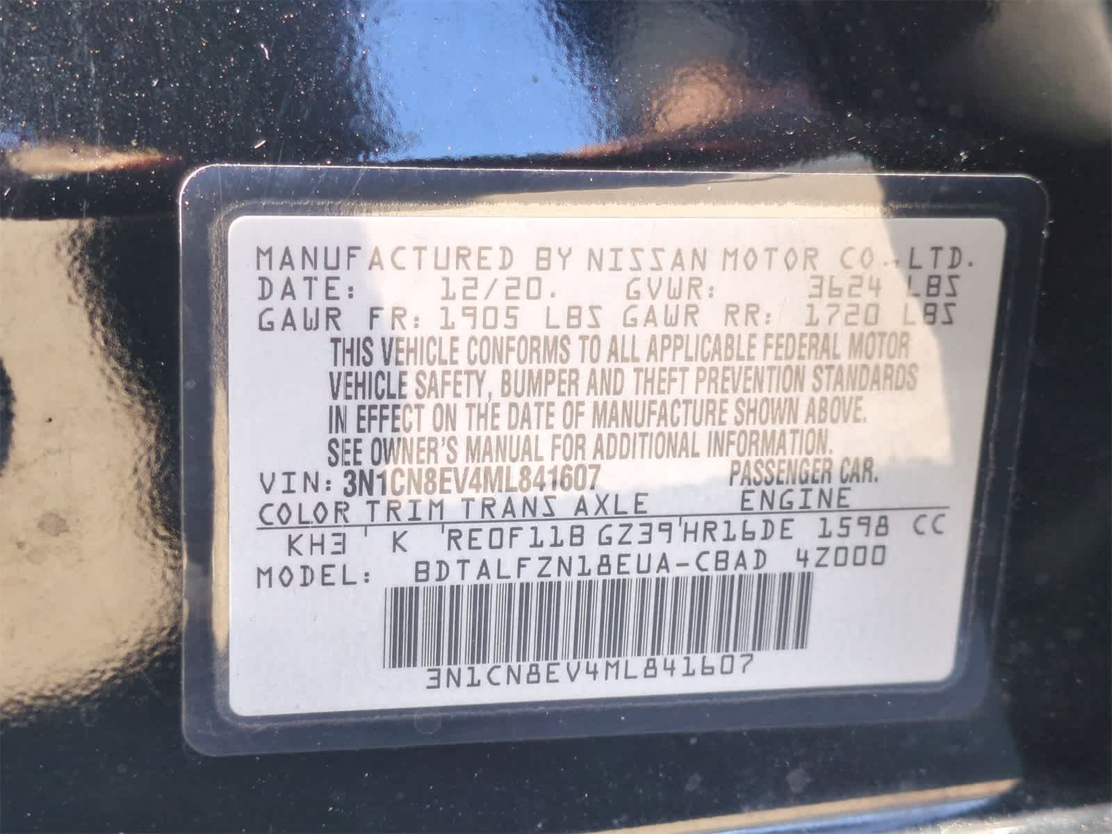 Thumbnail: 2021 Nissan Versa - 34