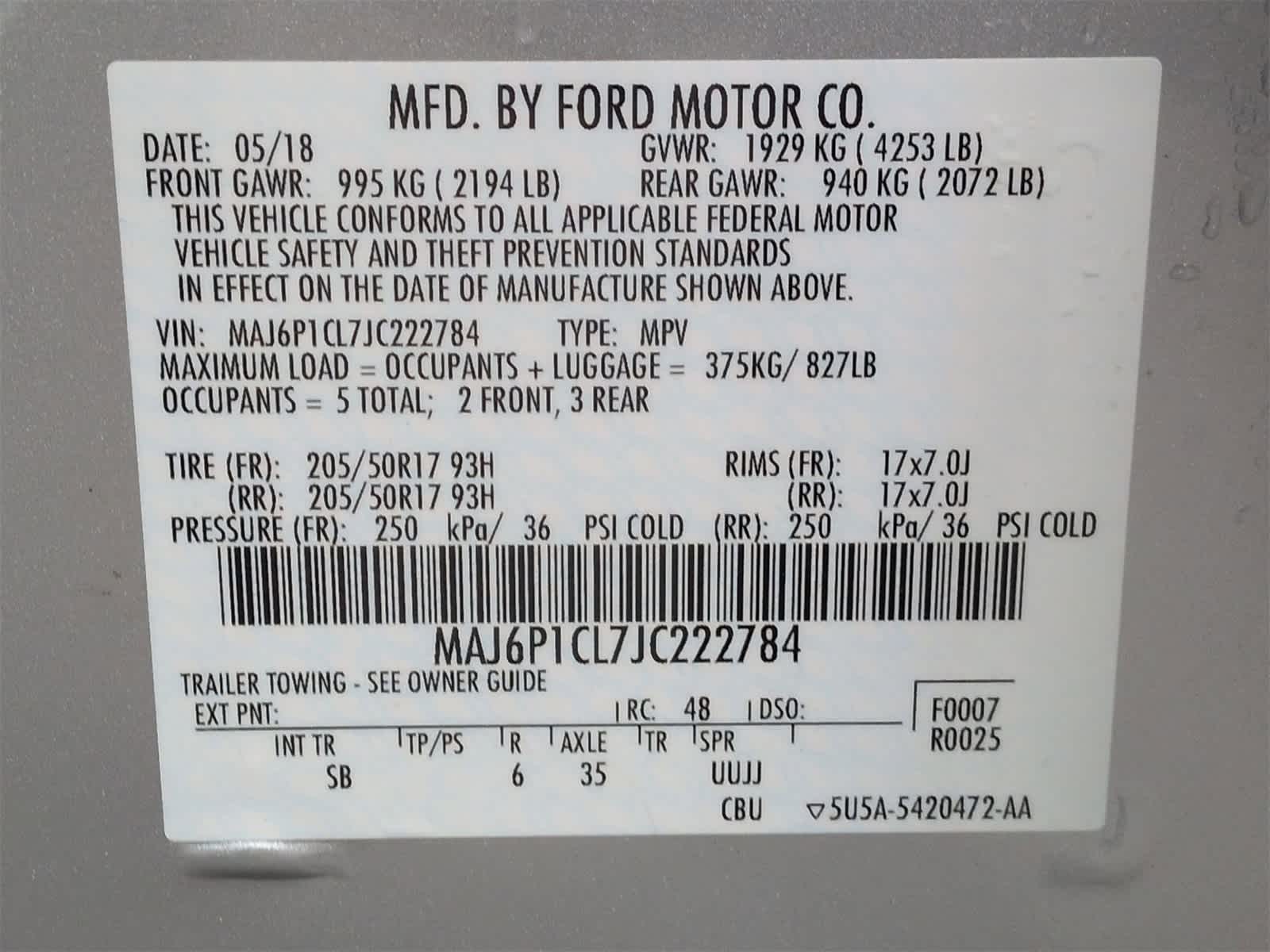 Thumbnail: 2018 Ford EcoSport - 38