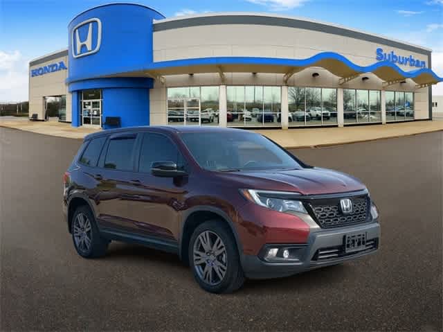 Used 2021 Honda Passport EX-L with VIN 5FNYF8H53MB014904 for sale in Farmington, MI