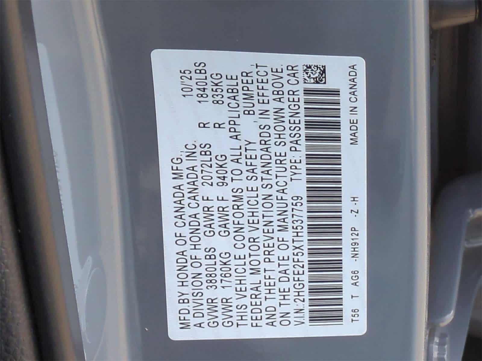 Thumbnail: 2026 Honda Civic - 39