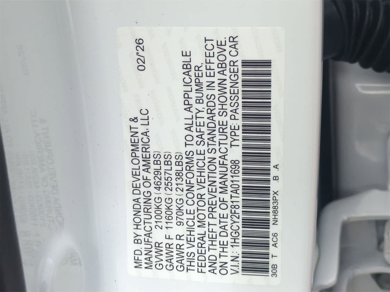 Thumbnail: 2026 Honda Accord - 38