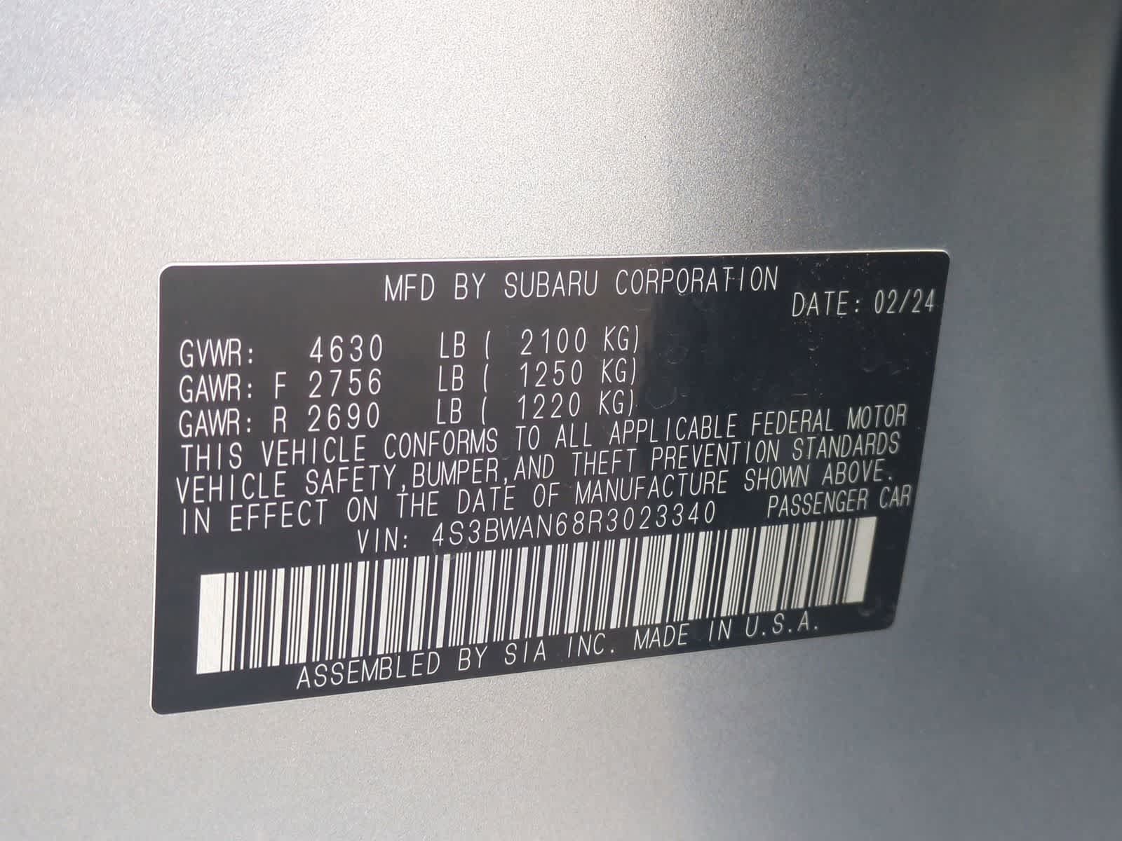 Thumbnail: 2024 Subaru Legacy - 37