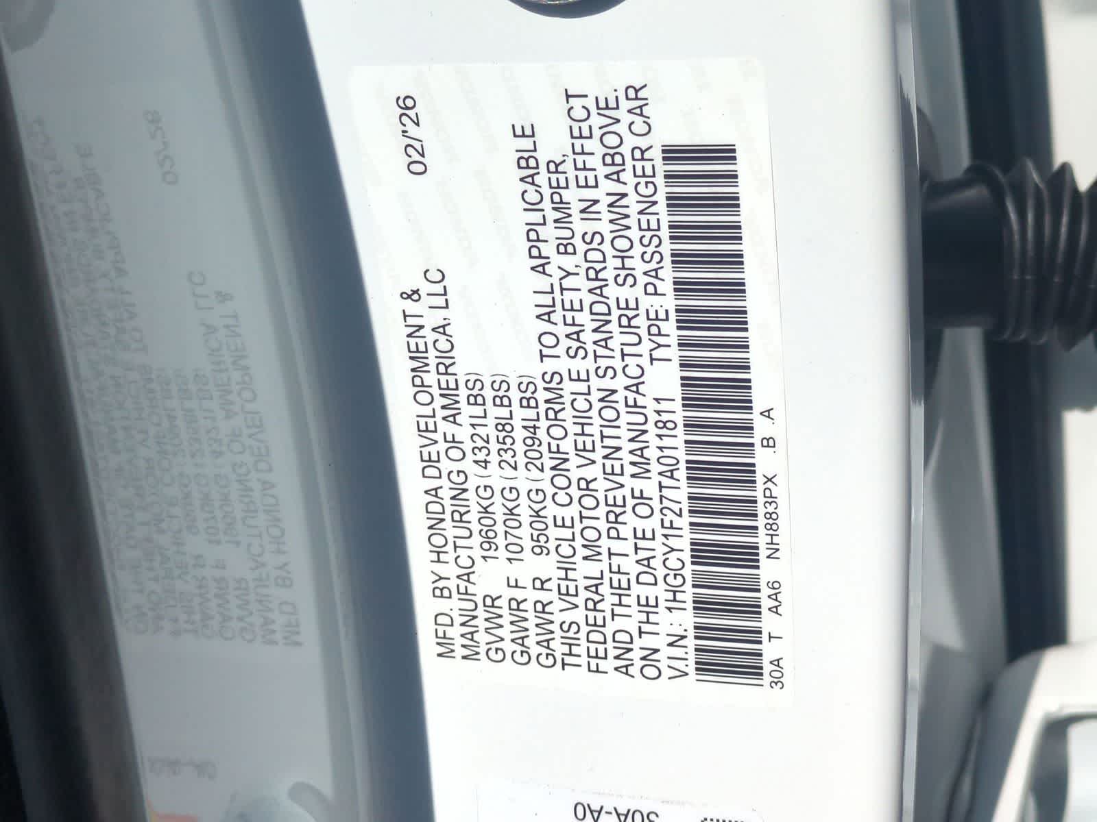 Thumbnail: 2026 Honda Accord - 34