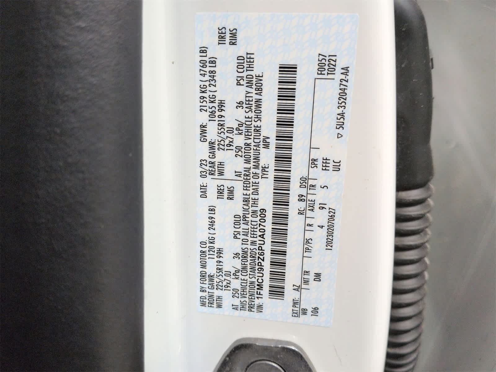 Thumbnail: 2023 Ford Escape - 37