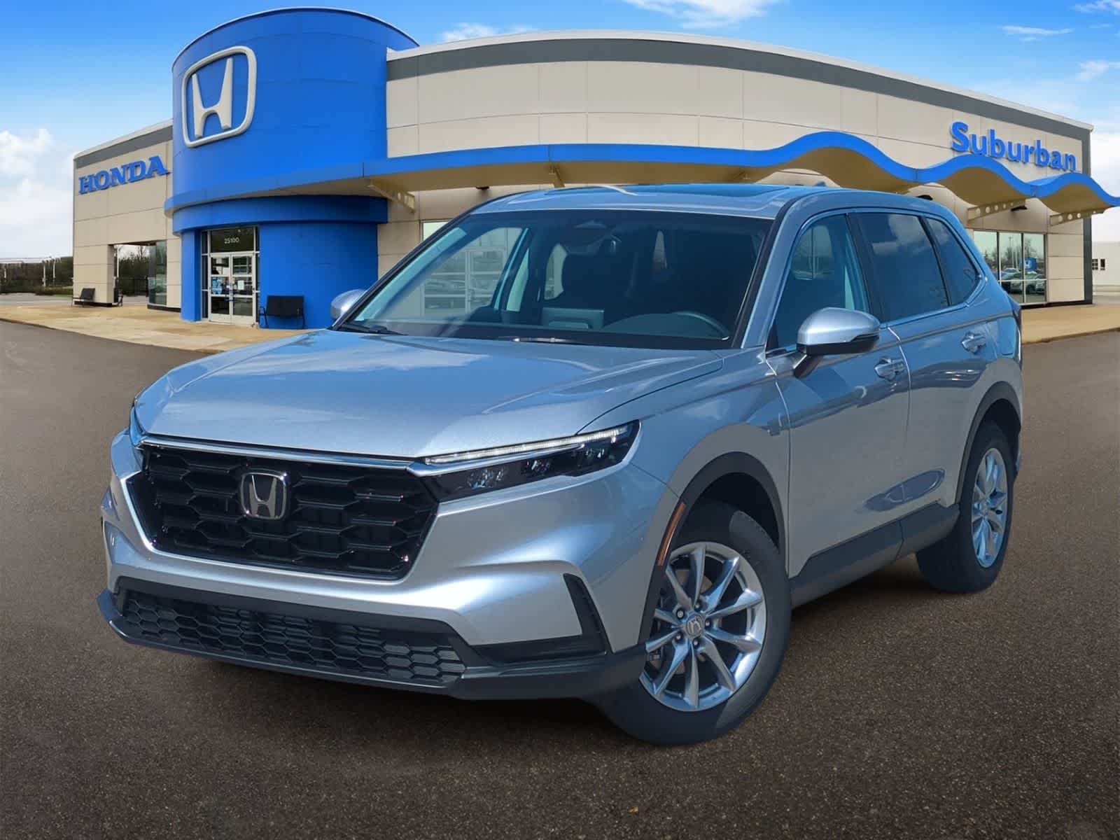 New 2027 Honda CR-V SUV EX Solar Silver Metallic For Sale