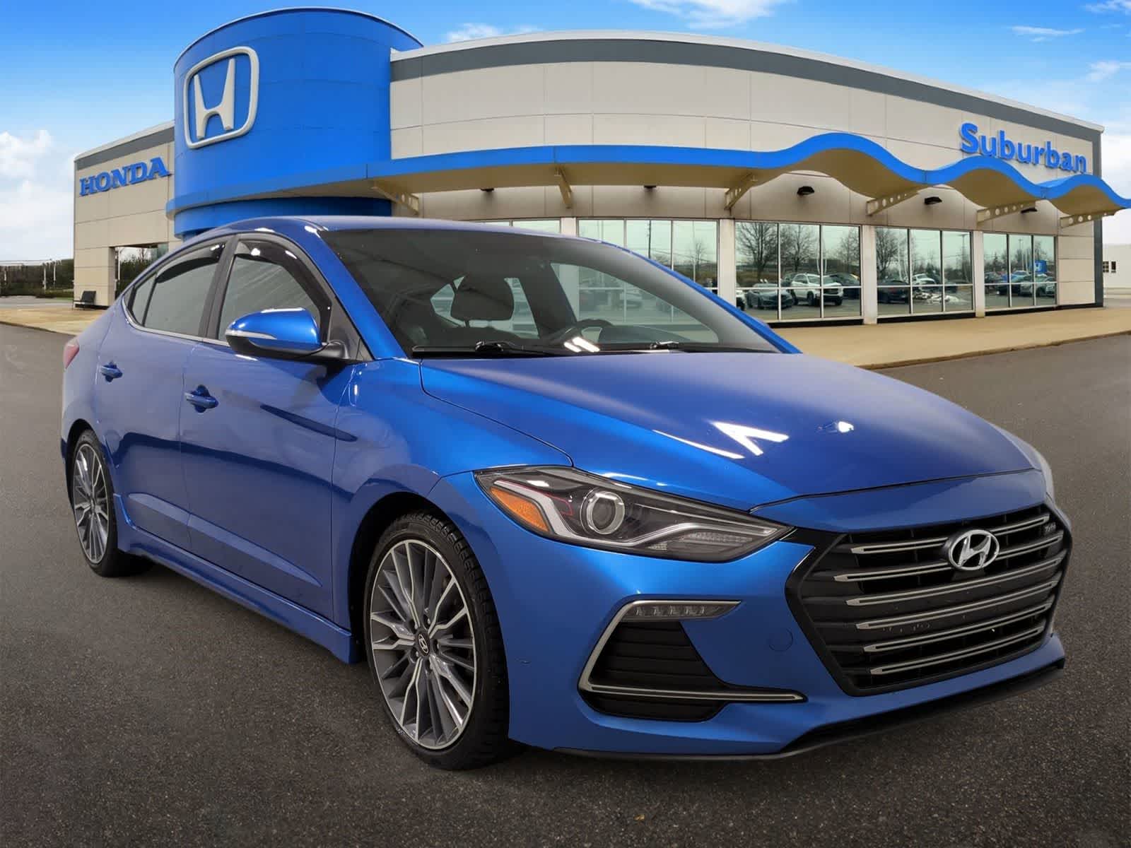 Used 2017 Hyundai Elantra Sport with VIN KMHD04LBXHU320867 for sale in Farmington Hills, MI