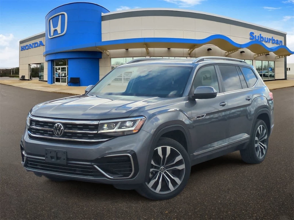 Used 2021 Volkswagen Atlas 3.6L V6 SEL R-Line SUV