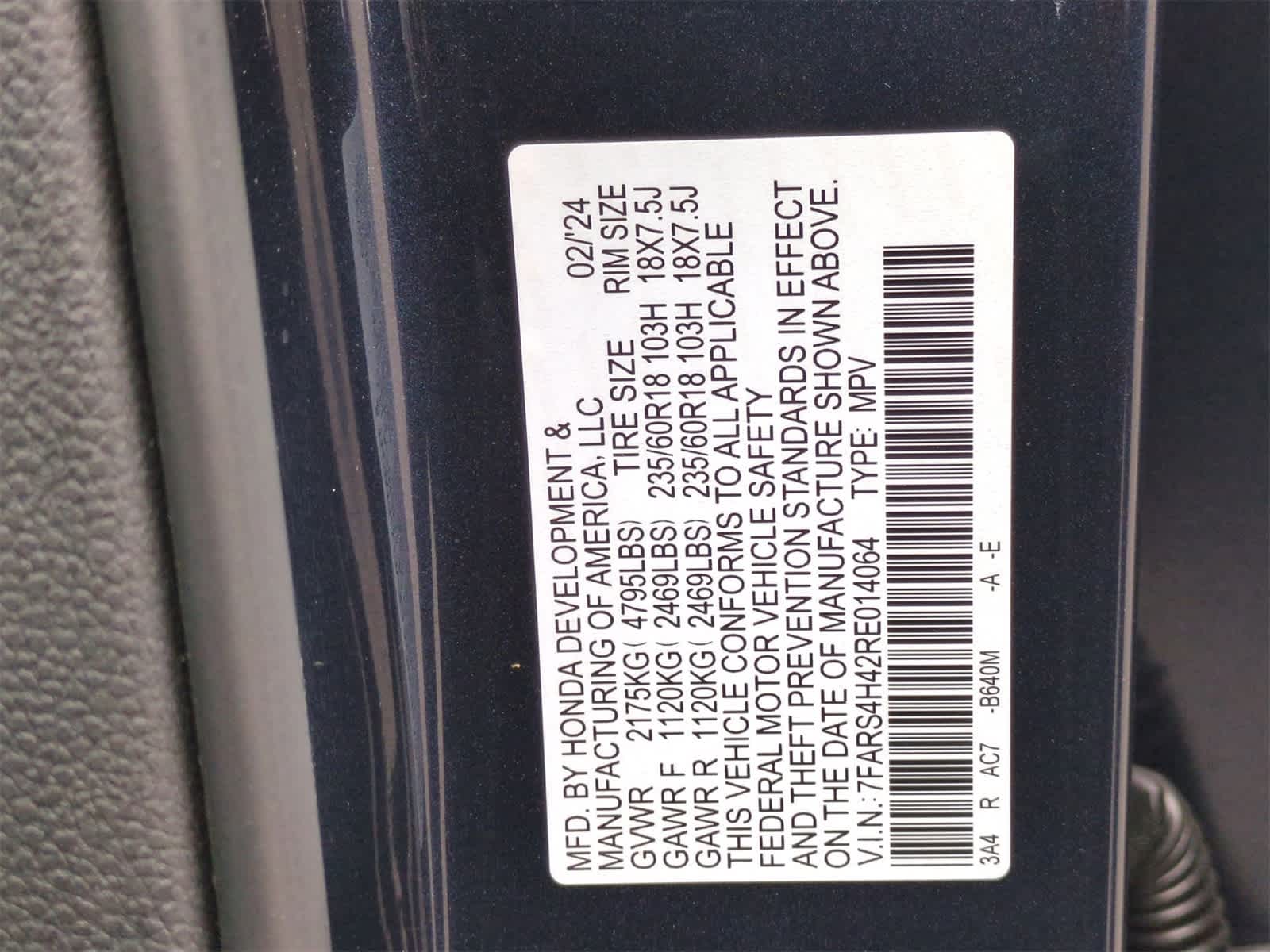 2024 Honda CR-V EX 36