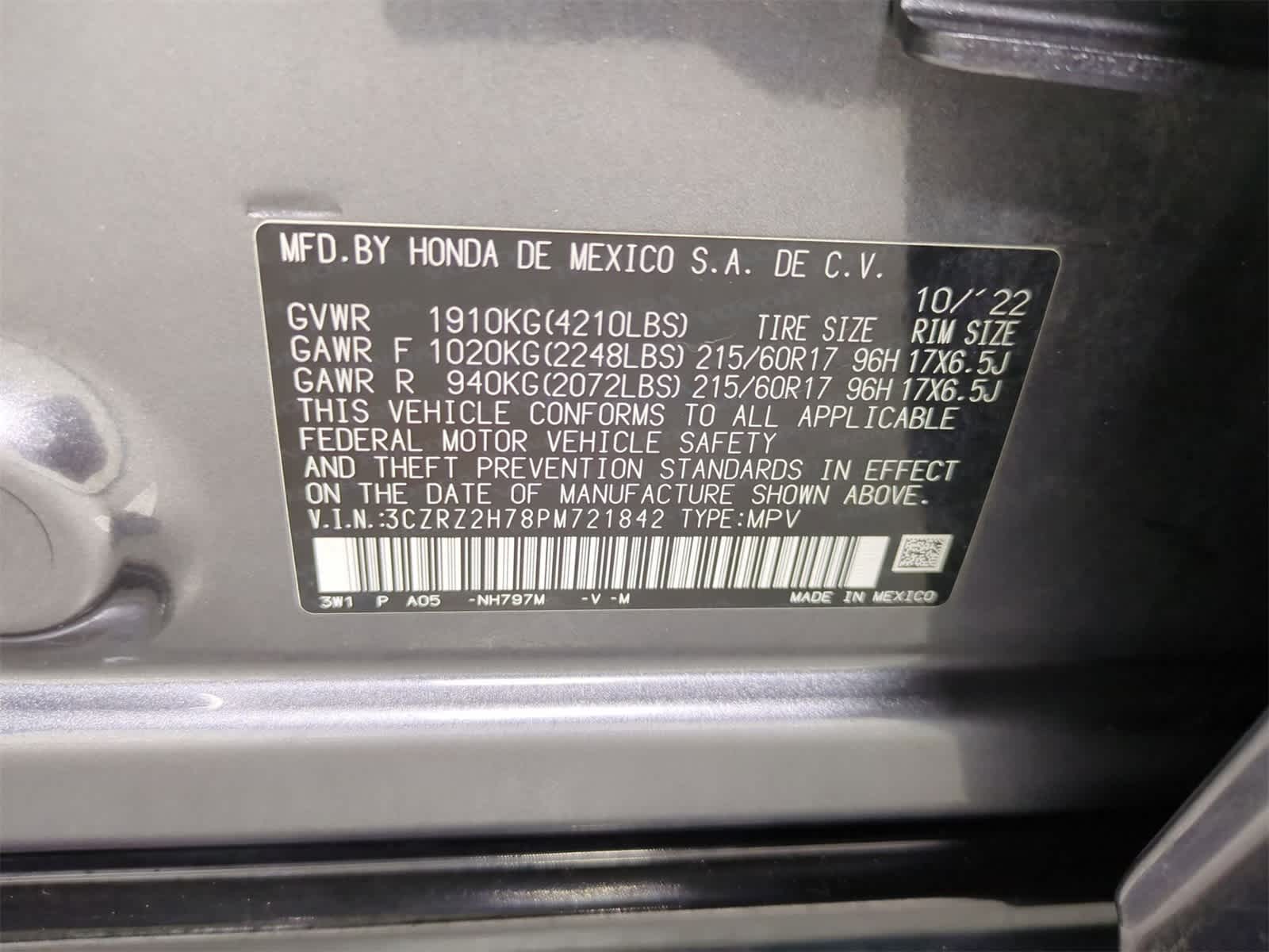 Thumbnail: 2023 Honda HR-V - 36