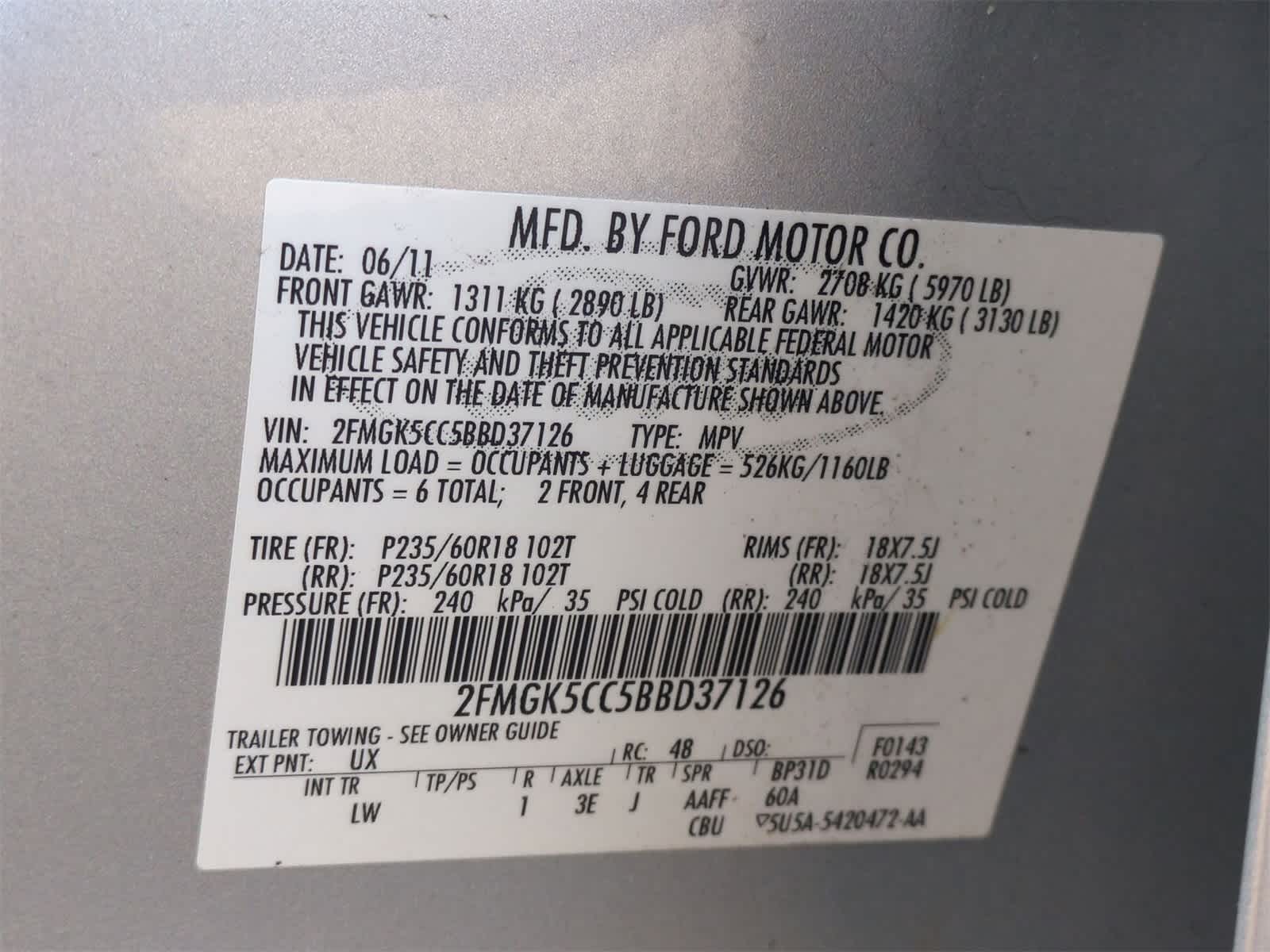 Thumbnail: 2011 Ford Flex - 33