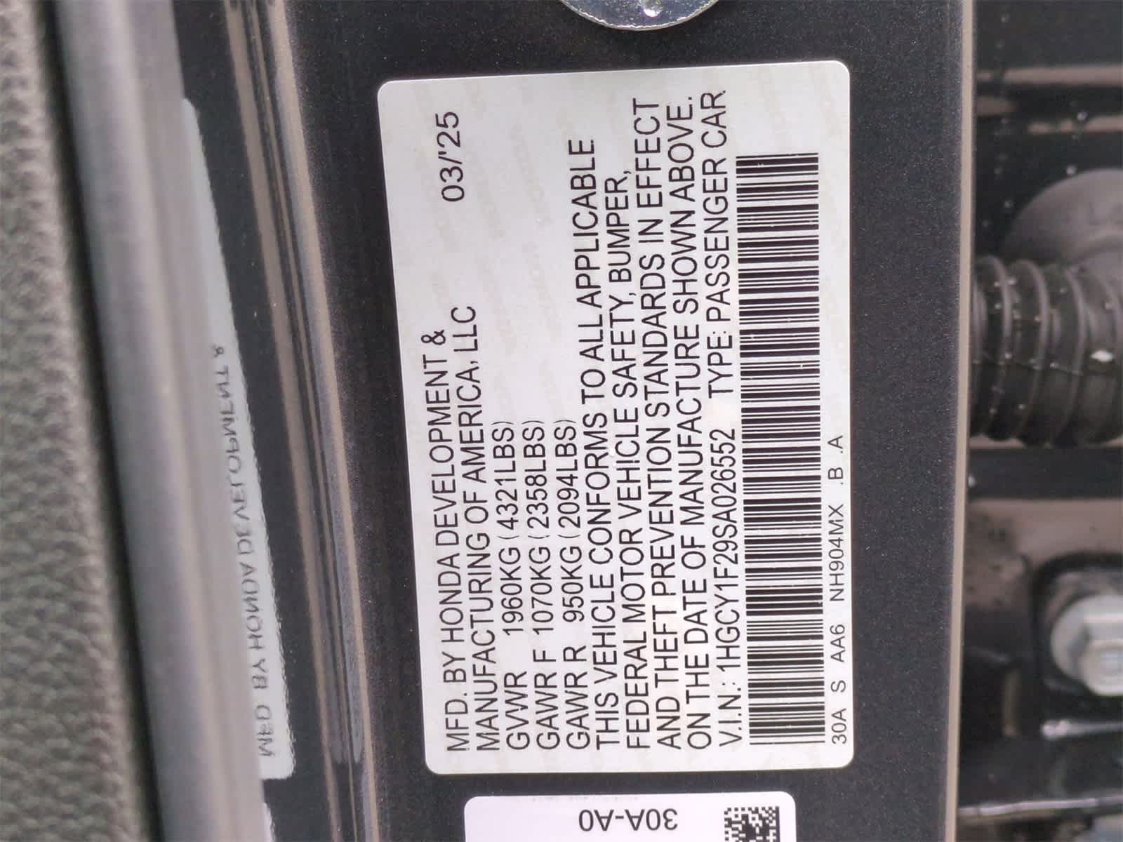 Thumbnail: 2025 Honda Accord - 33