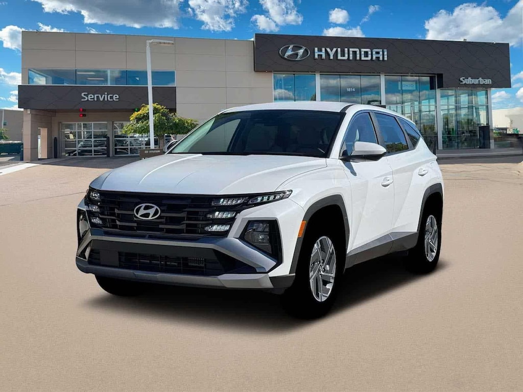 New 2026 Hyundai Tucson Hybrid Blue SUV