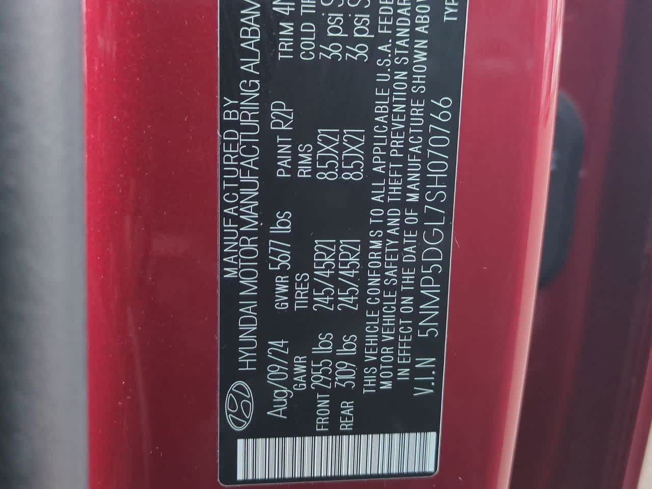 Thumbnail: 2025 Hyundai Santa Fe - 38